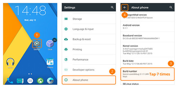 Enable USB Debug Mode on ONEPLUS