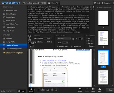 CutePDF Editor