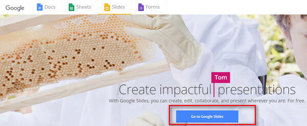 Go to Google Slides