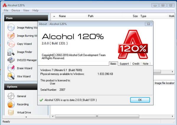 Alcohol 120%