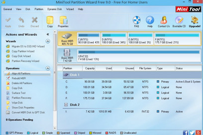 MiniTool Partition Wizard Free