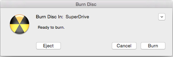 Burn DVD on Mac