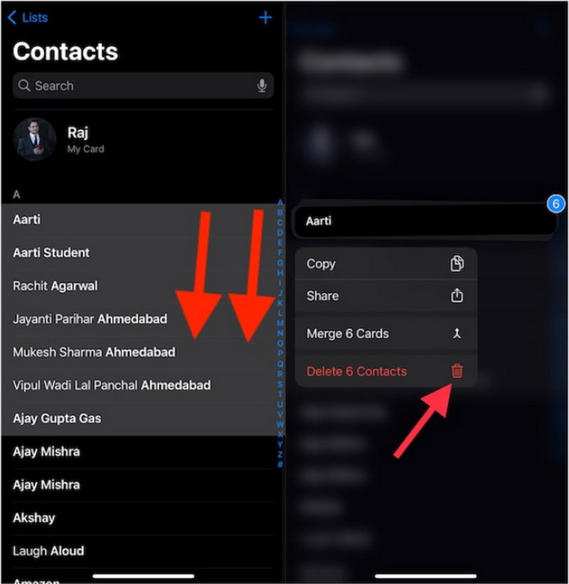 Contact Two Fingers iOS 18/17