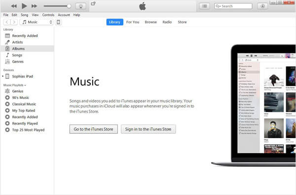 Launch iTunes