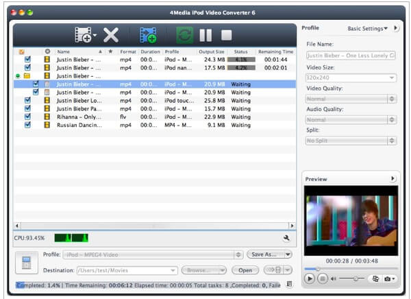 Media iPod Video Converter for Mac