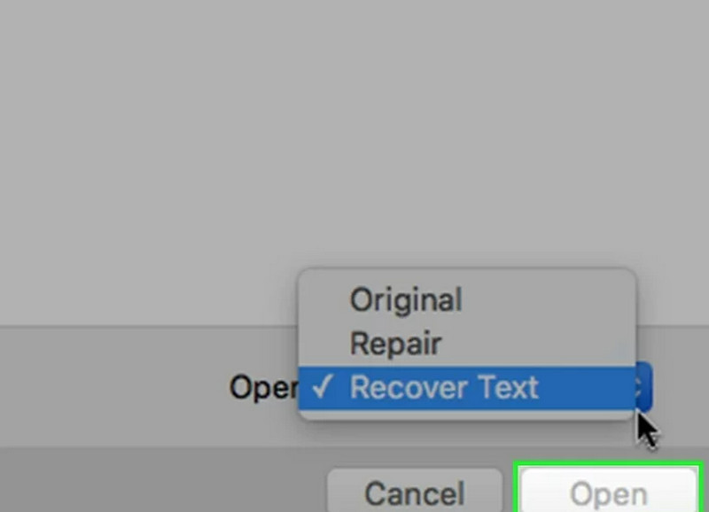 Recover Text in Mac