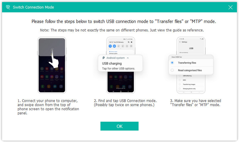 Switch USB Connection Mode