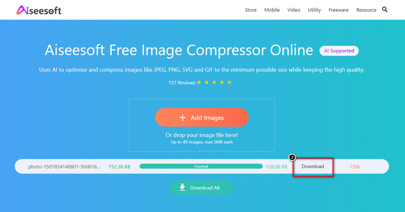 Download Compressed Image