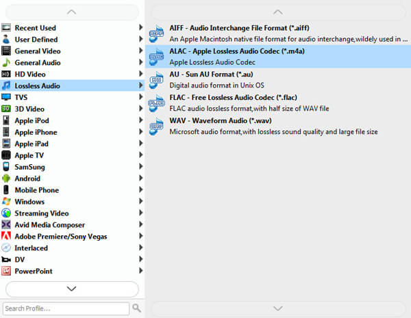 MP3 Cutter and Ringtone Maker Format