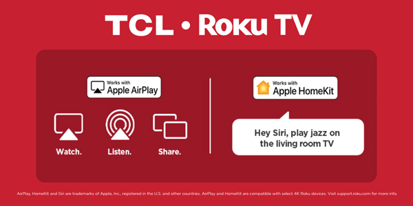 Cast IOS to TCL Roku