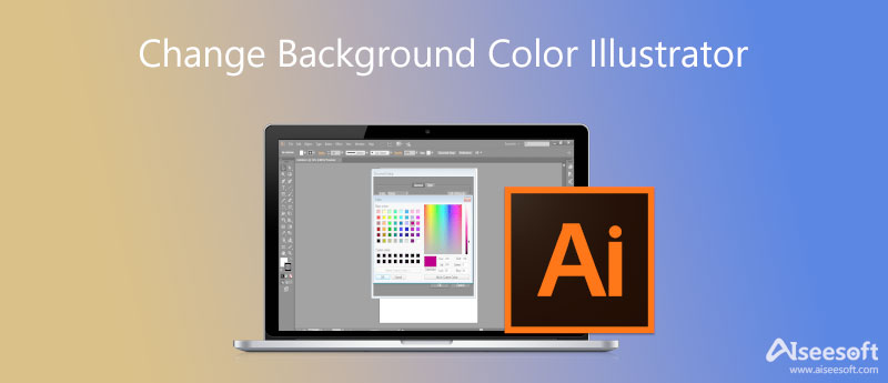 Change Background Color Using Illustrator