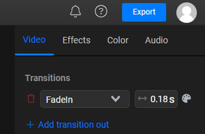 Export In Flixier