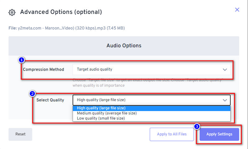 Advanced Options