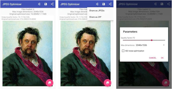 Jpeg optimizer