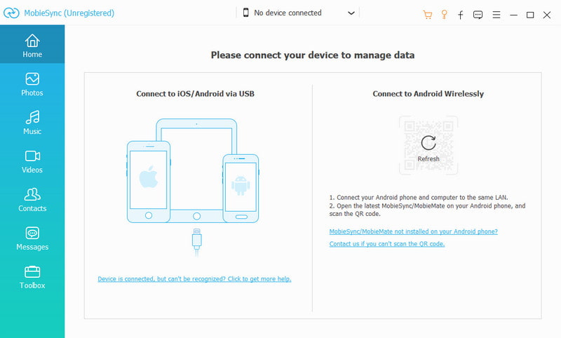 Aiseesoft MobieSync Connect iPhone