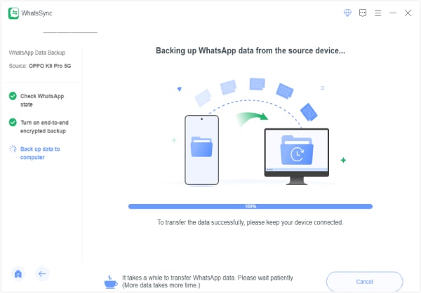 Backing Whatsapp Data to Computer