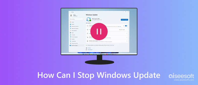 How Can I Stop Windows Update