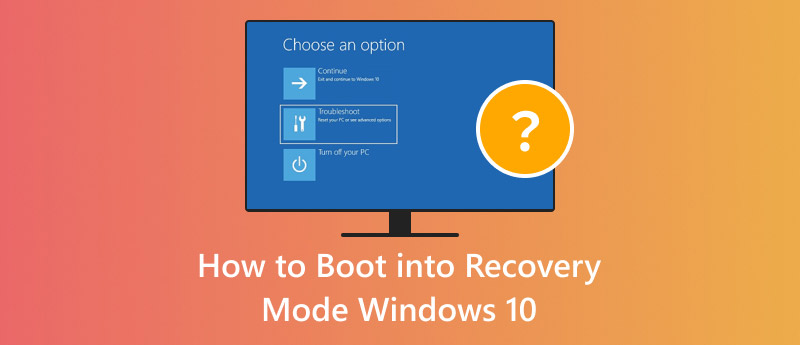 How To Boot Into Recovery Mode Windows 10