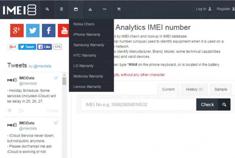 IMEI Database Lookup