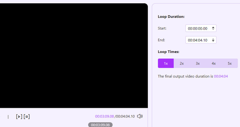 Set Loop Duration Number