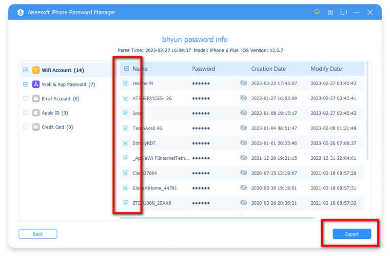 Passwords on Mac Windows