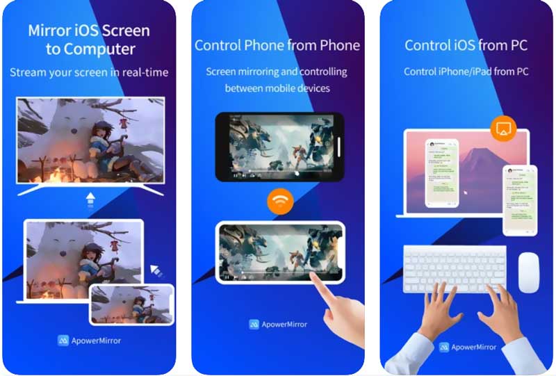 ApowerMirror Screen Mirroring App