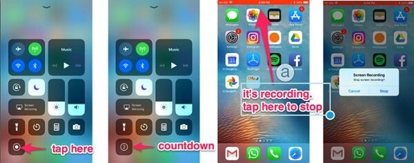 iPhone screen recorder ios11