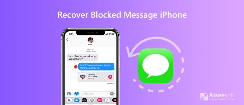 Recover Blocked Messages on iPhone