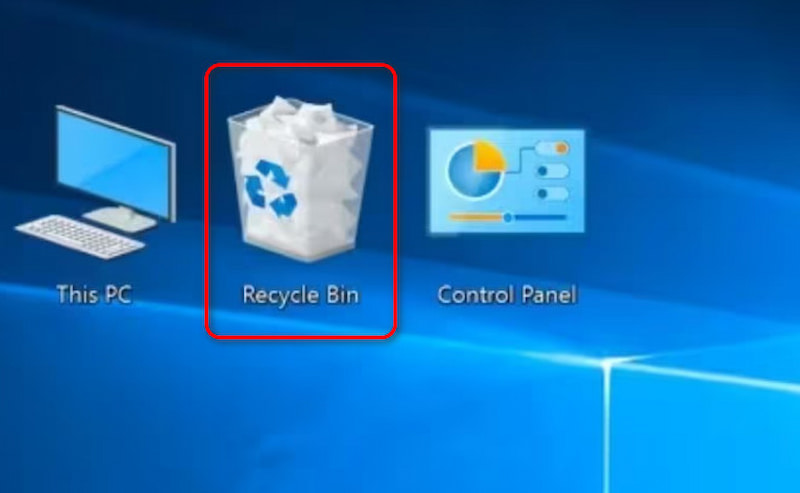 Open Recycle Bin To Recover Data From Damaged Hard Drive