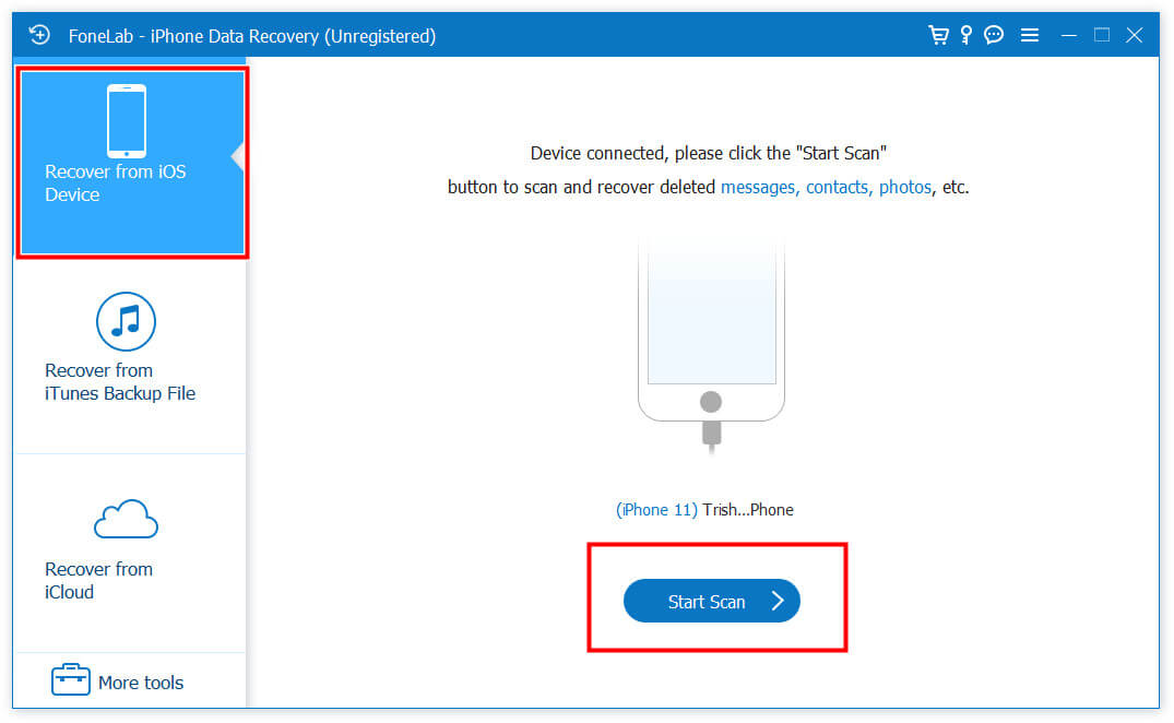 iOS data Recovery