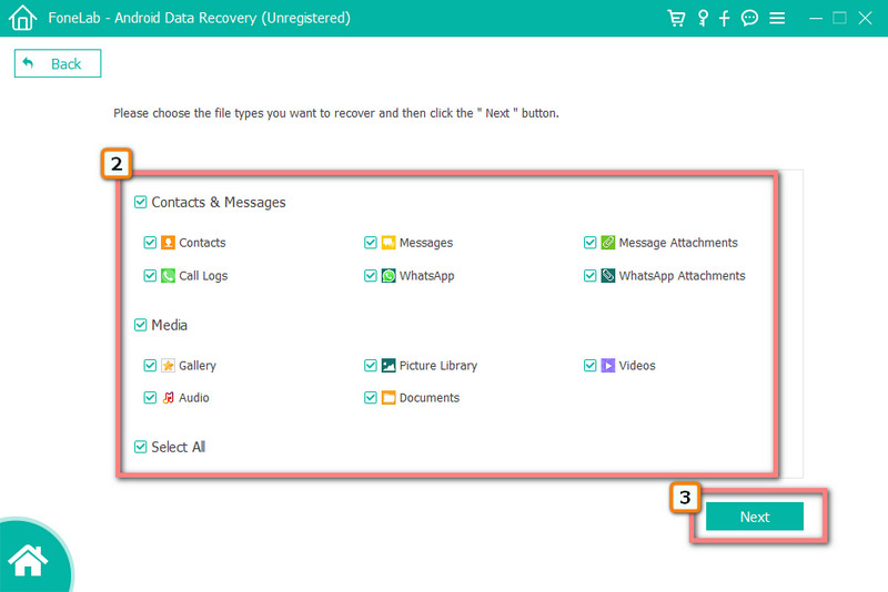 Select and Retrieve Files