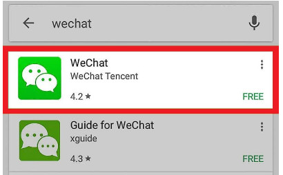 Reinstall Wechat