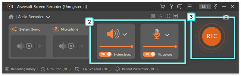 Open Mic and System Sound