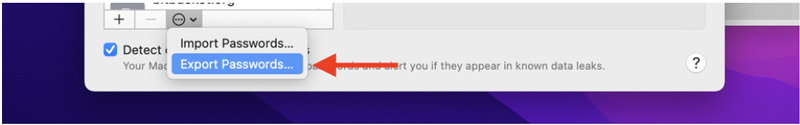 Export Passwords From iCloud Keychain Mac