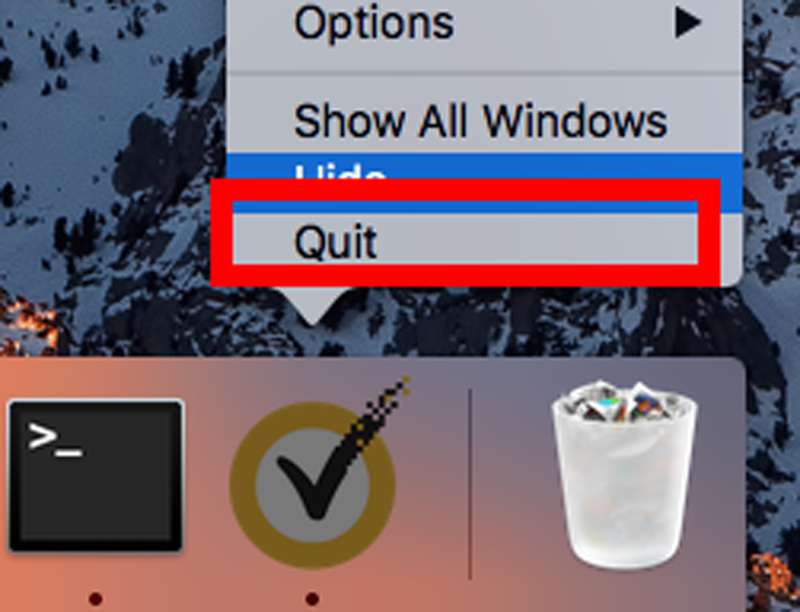 Quit The Norton Mac