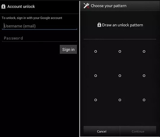 Unlock Samsung Pattern Forgot Pattern