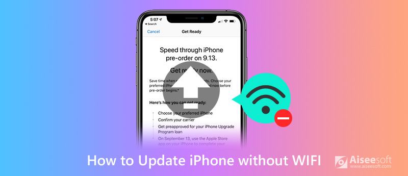 Update iOS 18/17/16/15/14/13 Without Wi-Fi