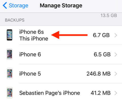 Manage iCloud Storage