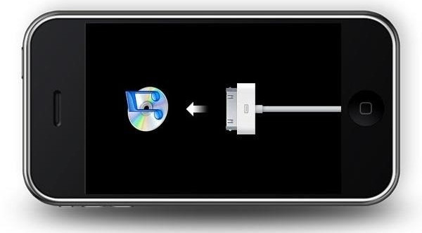 Connect iTunes for iPod Recovery Mode