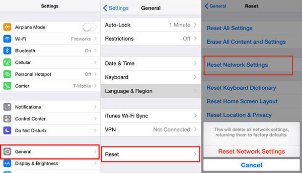 Reset Network Settings