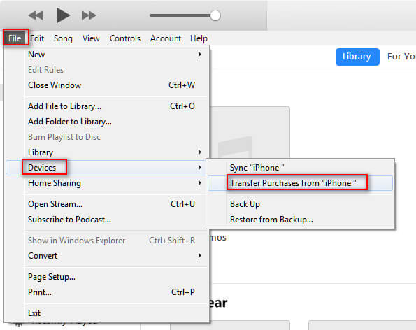 Transfer ringtones to iTunes