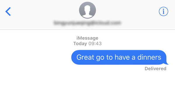 iMessage Delivered