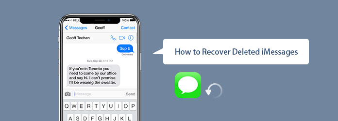 How to Recover Deleted iMessages