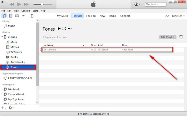 Sync Ringtones to iPhone