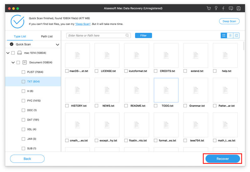 Recover Deleted Document Mac