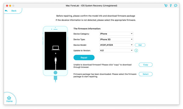 Select iPad Information