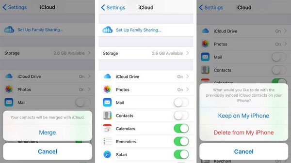 Restore iPhone from iCloud Backup