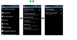 Enable USB Debugging