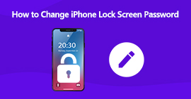 Change iPhone Lock Screen Password