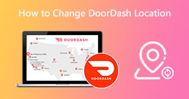 Change Location on DoorDash